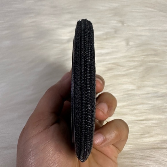 LOEWE leather coin purse in black - Picture 8 of 15